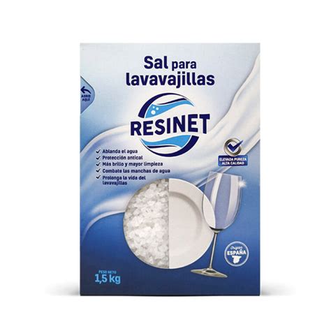 Sal Marina Deshidratada RESINET Para Lavavajillas 1 5 Kg Sales