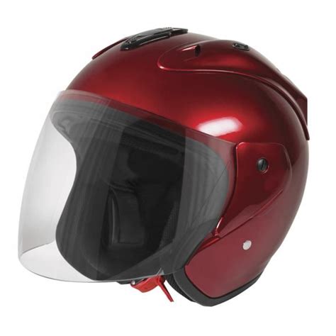 STORMER CASQUE JET SUN EVO ROUGE MÉTAL Cdiscount Auto