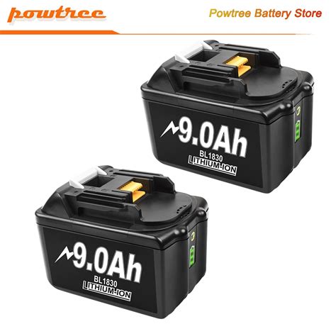 Powtree Bl Battery Mah Li Ion For Makita V Battery For Bl