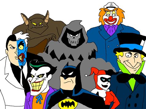 Batman Tas Characters By Scurvypiratehog On Deviantart