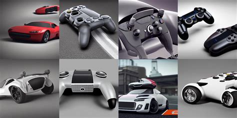 Design A Car With Style Cue From A Ps4 Controller Stable Diffusion