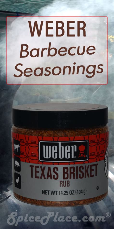 Weber Texas Brisket Rub 1425oz 404g 1097usd Spice Place