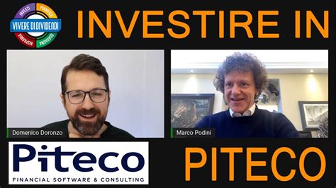 Investire In Azioni Piteco Intervista Al Ceo Marco Podini Analisi Dellazienda Youtube