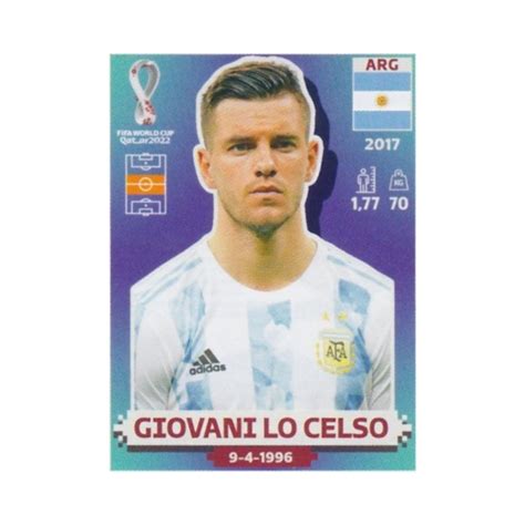 Comprar Online Giovani Lo Celso Argentina Panini Fifa World Cup Qatar