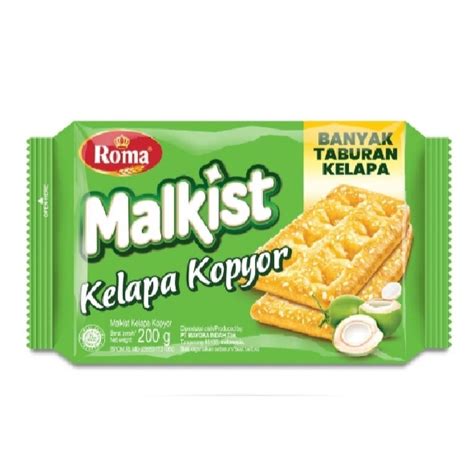 Jual Malkist Kelapa Kopyor 200gr Shopee Indonesia