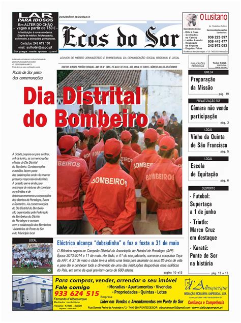 Jornal Ecos Do Sor Maio