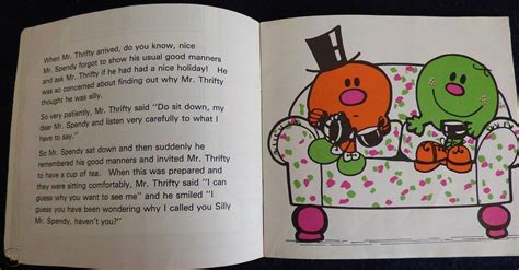 Vintage Rare Mr Men Book Mr Spendy Roger Hargreaves Mr Men Interest 1778980841