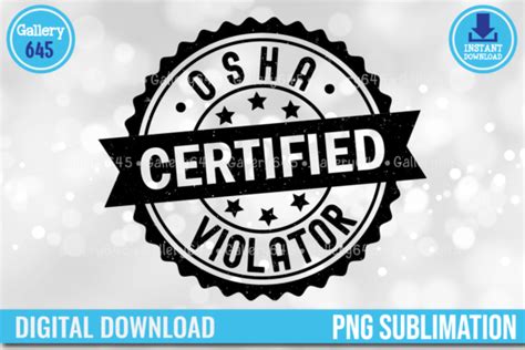 Osha Certified Violator Png Sublimation Graphic By Gallery645