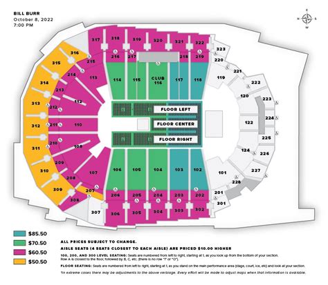 Wells Fargo Center Seating Chart With Seat Numbers Two Birds Home