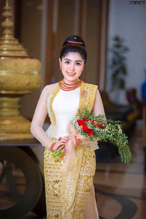 Pin By Jone Jone On Designer Jone Jone Myanmar Dress Design Pageant