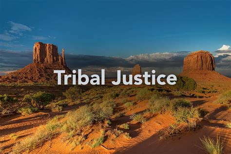 Tribal Justice Special Feature Card Office Of Justice Programs