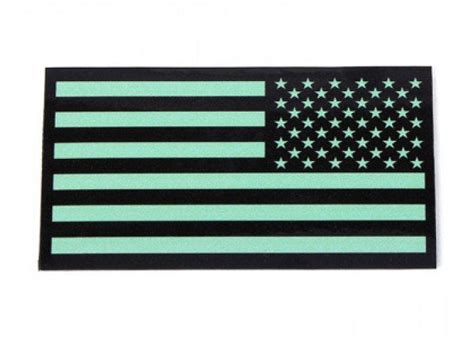 King Arms Patch Nvt Iff Us Reverse Flag Patch Hook And Loop Od Green