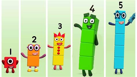 Meet The Numberblocks! - Let's Learn Numbers 1 - 5 and Do The Quiz ! -Fun Educational Games For ...