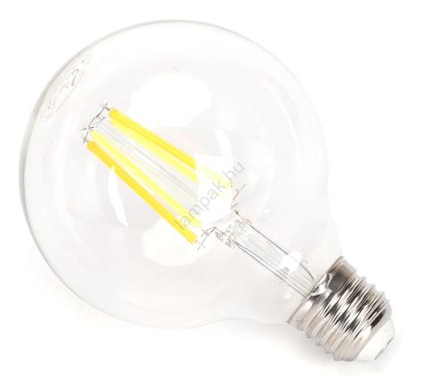 LED Dimmelhető izzó FILAMENT G95 E27 6W 230V 2700 6500K Wi Fi