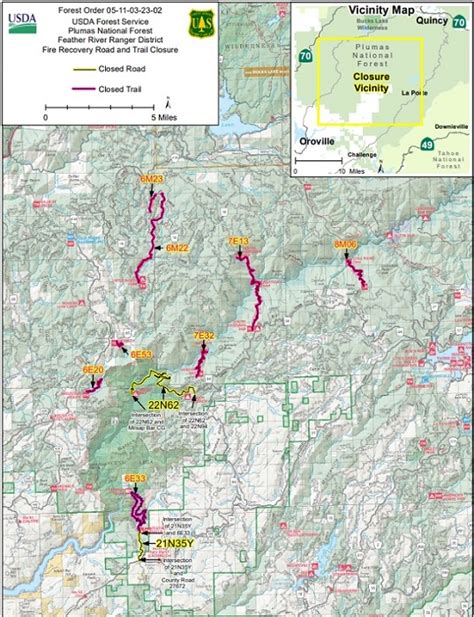 Plumas National Forest Provides Important Forest Updates