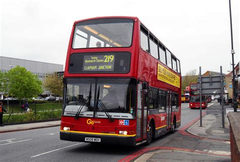 London Bus Routes Route 219 Clapham Junction Wimbledon