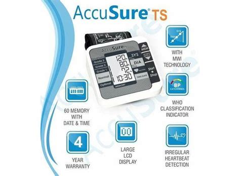 Accusure Ts Automatic Blood Pressure Monitor