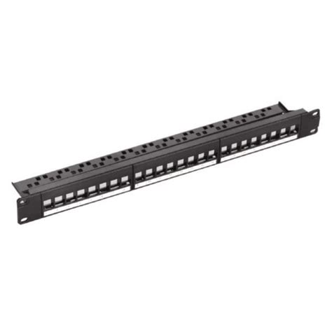 NaviaTec CAT6 UPP335 Unshielded 24 Port Patch Panel 1U