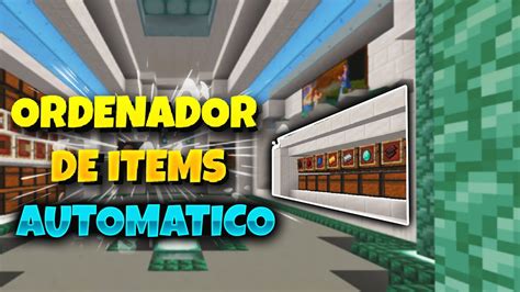 C Mo Ordenar Los Cofres Autom Ticamente Item Sorter Tutorial