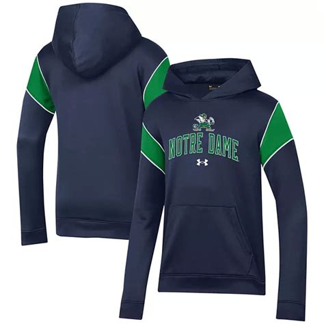 Youth Under Armour Navy Notre Dame Fighting Irish Gameday Performance