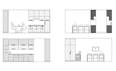 Kitchen Cad Blocks Elevation - My Bios