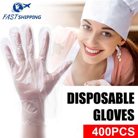 Buy Food Plastic Gloves Disposable Gloves For Restaurant Kitchen BBQ