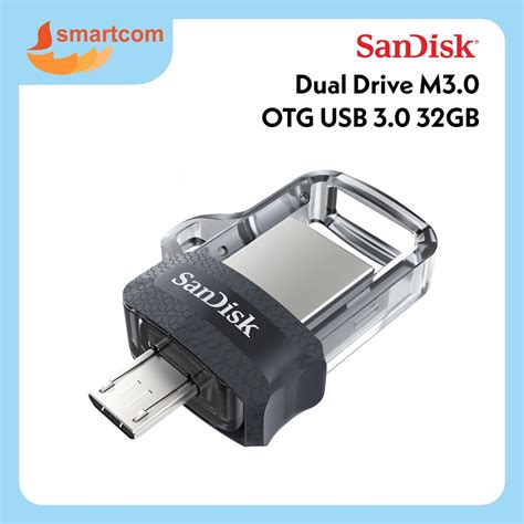 Jual Sandisk Ultra Dual Drive M3 0 Otg Usb 3 0 32gb Original Shopee Indonesia