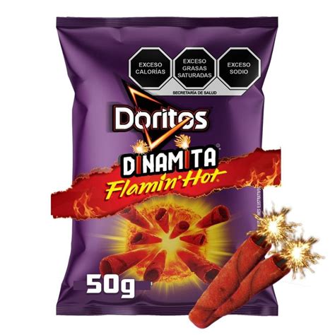 Botana Doritos Dinamita Flamin Hot 50 G Bodega Aurrera Despensa A Tu