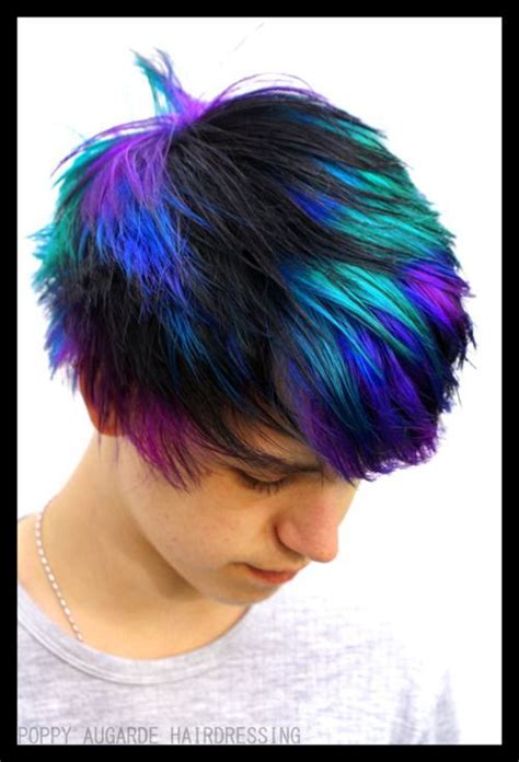 Vivid Hair Color Mens Hair Colour Cool Hair Color