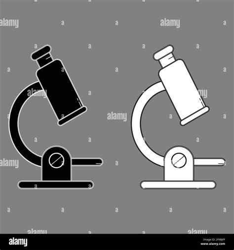 Microscopio Binocular Im Genes Vectoriales De Stock Alamy