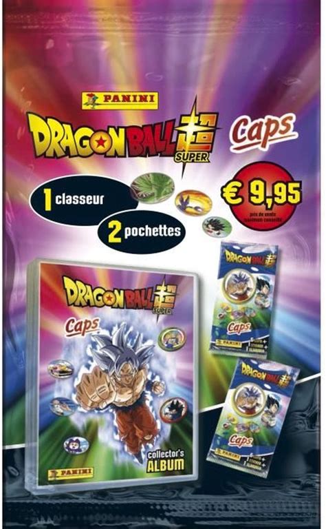 PANINI DRAGON Ball Super Caps Pack Om Je Verzameling Te Beginnen