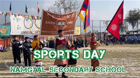 Sports Day Namgyal Secondary School Gokarna Ktm Nepal Youtube