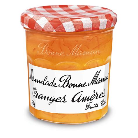 BONNE MAMAN CONFITURE ORANGES AMERES 370g Petit Déjeuner Confiture