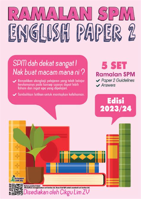 Soalan Ramalan Spm Bahasa Inggeris Kertas Dan Kertas