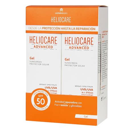 Compre On Line O Heliocare Advanced Gel Pack Spf Ml