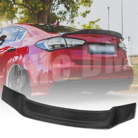 For Kia Forte K Spoiler K Cerato Spoiler High Quality Abs