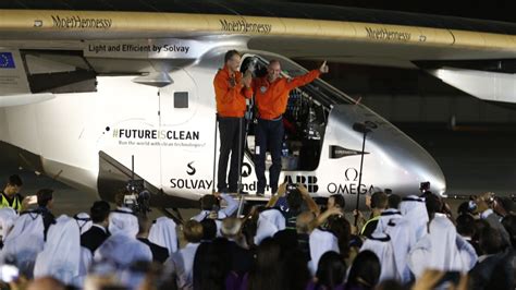 Solar Plane Completes Historic Round-the-World Flight