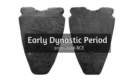 The Early Dynastic Period of Ancient Egypt (3050 – 2686 BCE) - Nirvanic ...