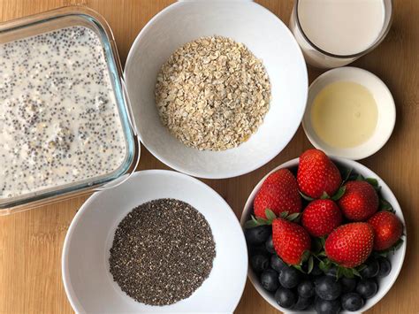 Vegan Overnight Oats With Chia Seeds Vegan Etc