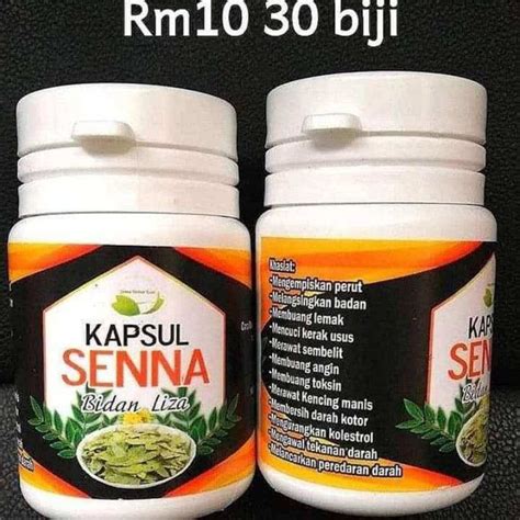 Kapsul Senna By Bidan Liza Shopee Malaysia