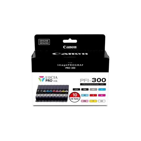 Genuine Canon Pfi Ink Cartridge Value Pack Printzone