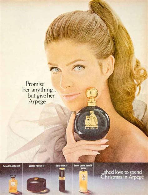 Color Print Ad For Arpege Perfume And Fragrance Products From