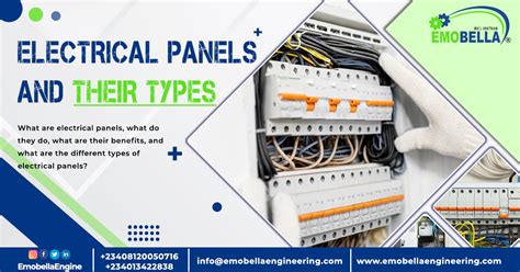 Electrical Panels And Their Types Emobella Engineering