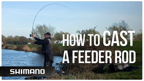 How To Cast A Feeder Rod FISHING A METHOD FEEDER YouTube