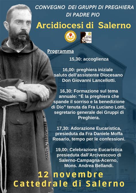 Convegno Dei Gruppi Di Preghiera Di Padre Pio Arcidiocesi