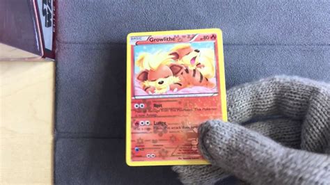 Growlithe Rc Rc Pokemon Legendary Treasures Youtube