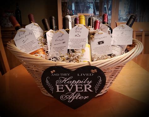 wine wedding gift basket - Talisha Biddle