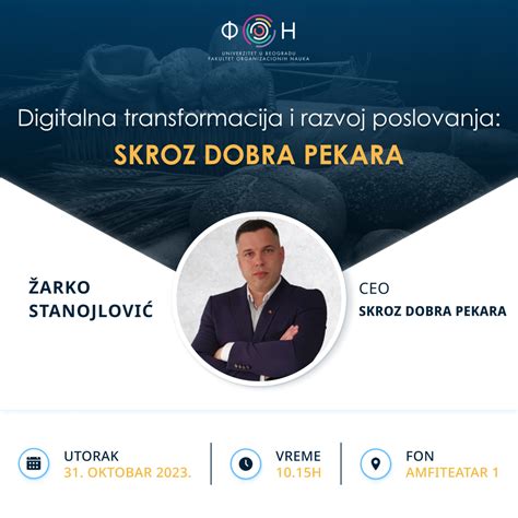 Gostuju E Predavanje Digitalna Transformacija I Razvoj Poslovanja