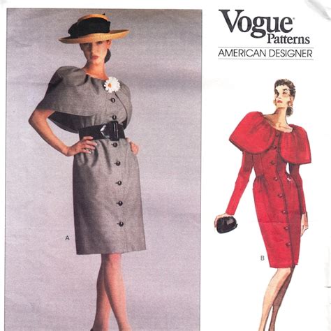 Vogue Patterns Oscar De La Renta Etsy