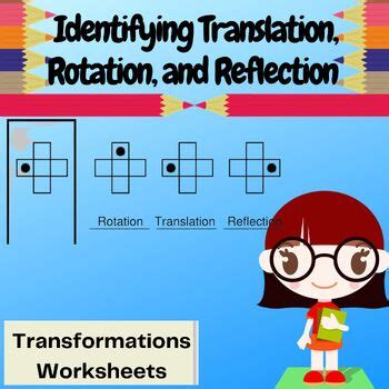 Translation Rotation And Reflection Worksheets